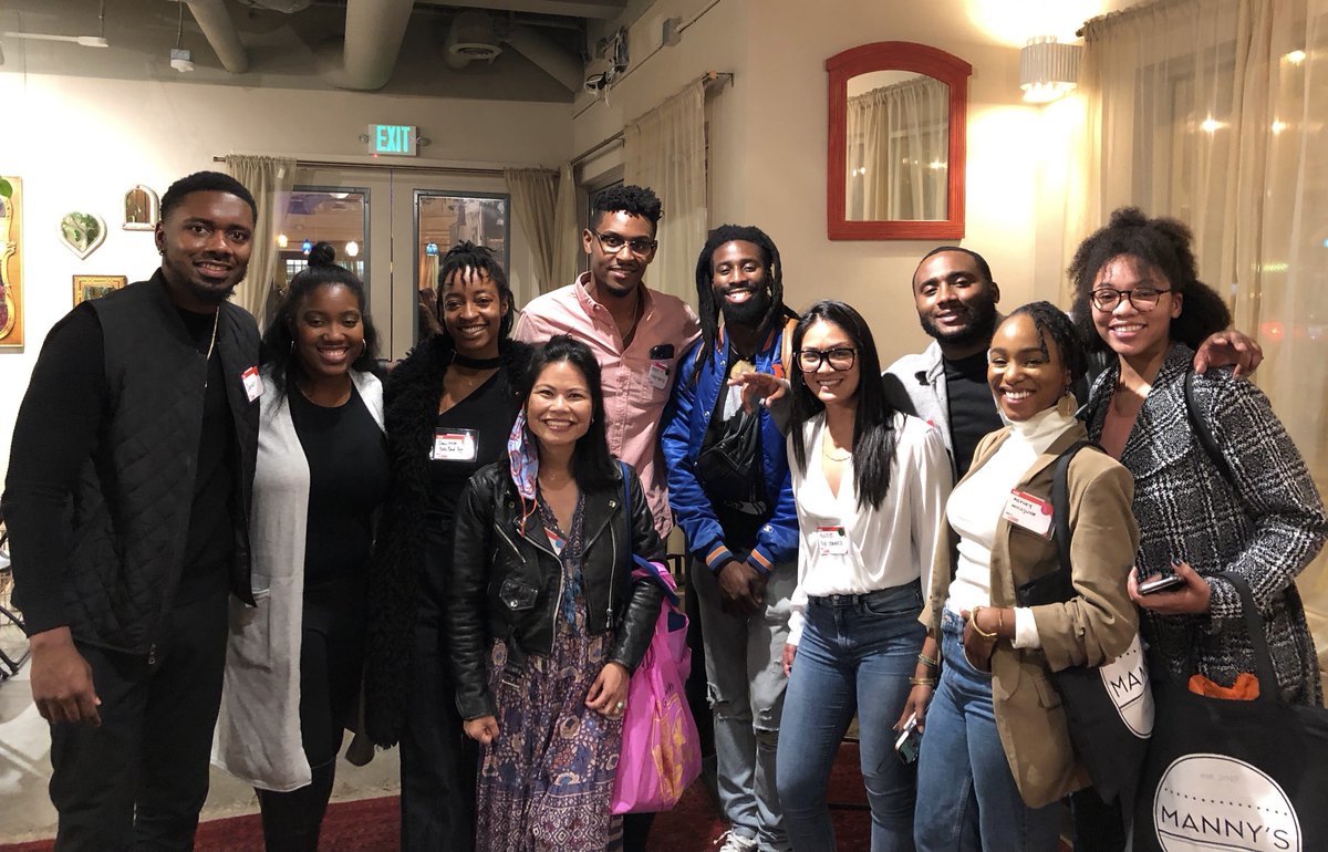 eventbrite's tweet photo. Last night we hosted #RECONVENE Sessions at @welcometomannys. Thank you to our speakers @PatriciaGums1 (@TheChapelSF), Marc Capelle (Porchlight), @ben_blei (SF Entertainment Commission), and to those who joined us. Stay tuned, we have even more in store for 2022! https://t.co/mebMuTIGAF