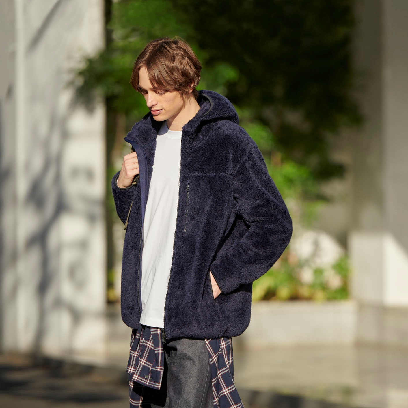 UNIQLO on X: Stay warm out there with our Windproof Fluffy Fleece