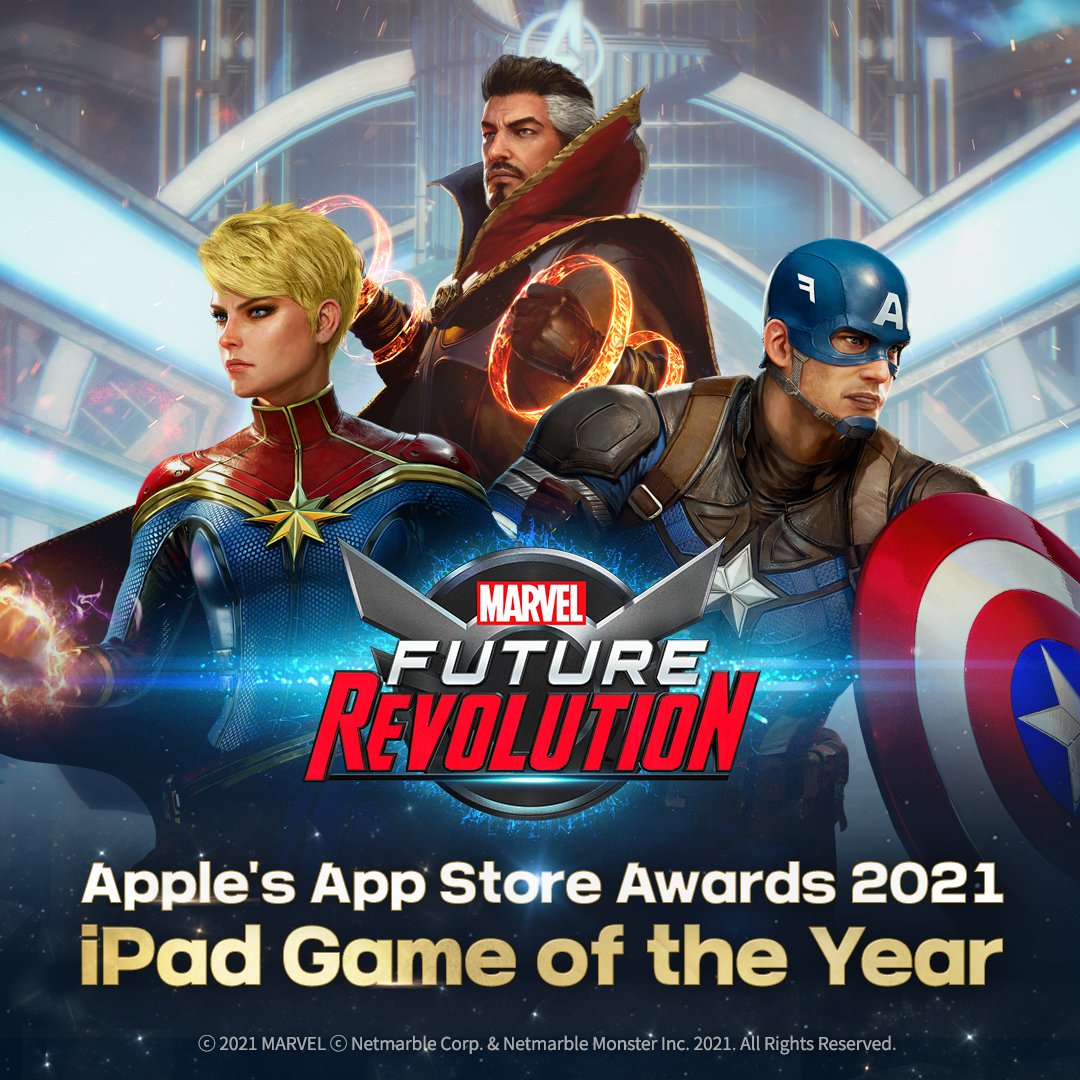 OFFICIAL_MFR_JP's tweet photo. #MARVELフューチャーレボリューション が2021年のIPadゲームに選定される栄光を浴びることになりました🎉
✔ダウンロード: https://t.co/bT0fZv98oN
#MARVELフューチャーレボリューション
#マベレボ
#JoinTheRevolution
#OpenWorldActionRPG
#DownloadNow https://t.co/ZYQV0KJOPQ