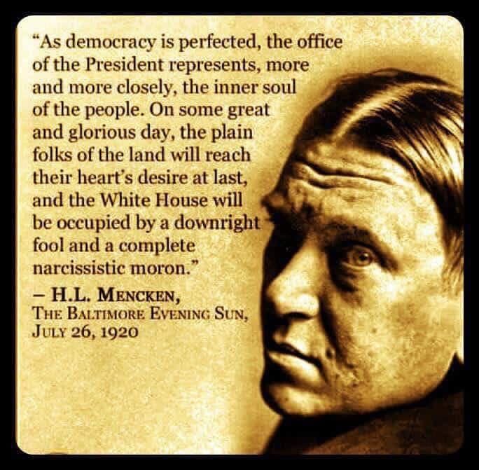 Captain_Shiro's tweet photo. @sarahcpr I think this quote perfectly sums up my feelings about how #TR45SON got elected. https://t.co/hwQOk7HE0W
