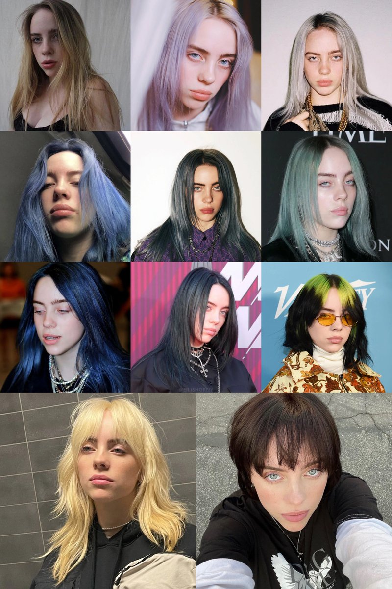 Billie Eilishs Best Hairstyles and Hair Colors