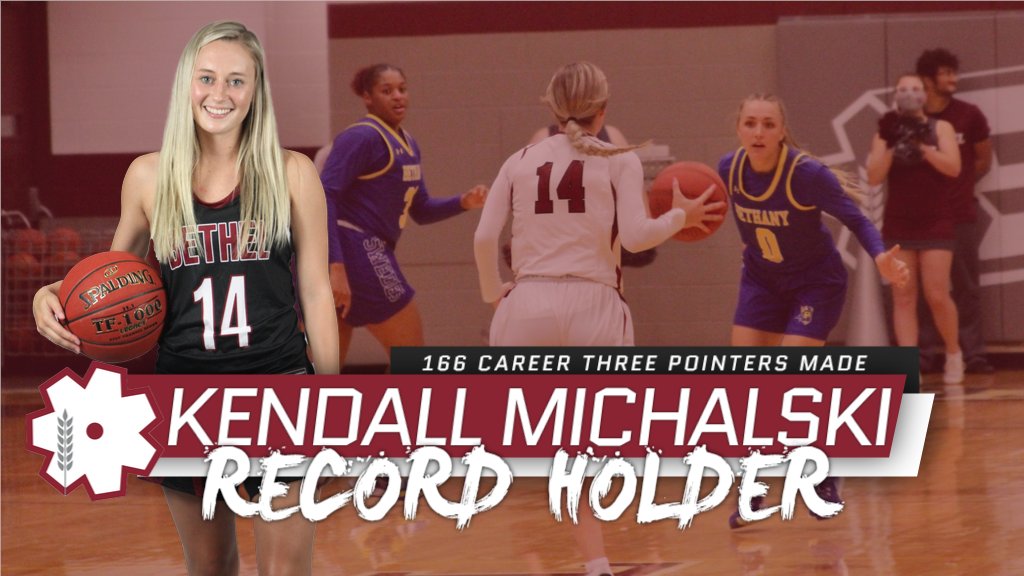 With her second made three pointer tonight, Kendall Michalski has set the career three point record with 166. #RollOn #RunWithUs