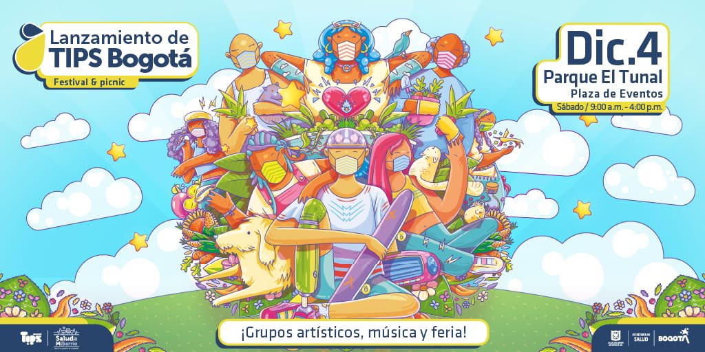 Penuela35's tweet photo. Te esperamos en #TIPSAlParque 🥳
🤔 ¿Vives cerca al Parque El Tunal? Tienes que asistir a este picnic festival a la vuelta de tu casa!
📅Sábado, 4 de dic.
📍 9:00 am
⏰ Parque el Tunal (Plazoleta de eventos)
Aquí #SeLanzaTIPS 🥳 https://t.co/2MXaNiW4up
