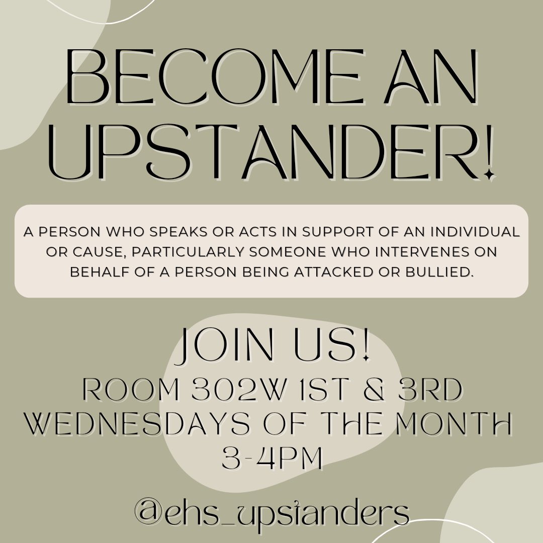 ehs_upstanders's tweet photo. Youth Upstanders Club has been been working towards becoming more educated on cultural appropriation the past few weeks. 
From our readings, questions, and discussions, members have created awareness campaigns on the subject.
All are always welcome to attend meetings!!! https://t.co/xsfsbHbGwd