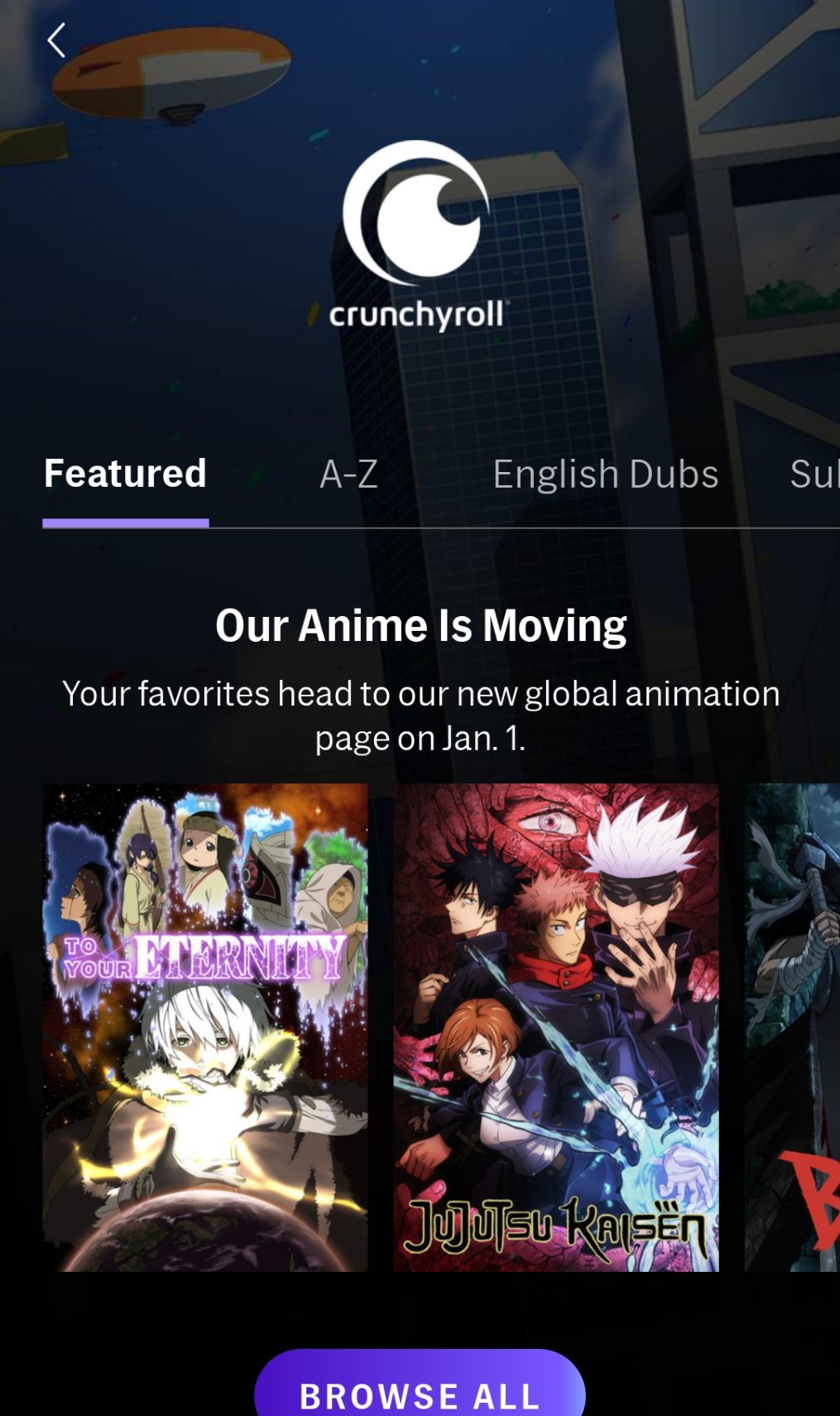 Crunchyroll::Appstore for Android