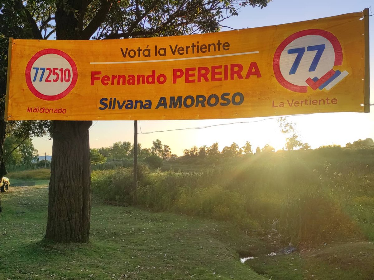 77Vertiente's tweet photo. Tarde colgando pasacalles!
Gran trabajo de los compañeros 💪🏻

@Amoroso_FAmplio 
@LaVertienteFA

#fernandoesvertiente 
#TransformarparaVolver 
#silvanapresidenta 
#SiempreAlFirmeSiempreAlFrente https://t.co/b93SHqUSyQ