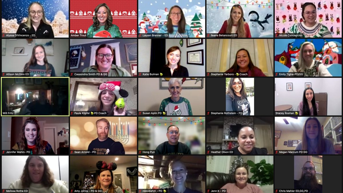 Loved celebrating the holidays with this fantastic &amp; fun community of educators! 💚 

And a quick moment is necessary to show off the Gingerbread Breakout Room's AWESOME virtual cookie decorating skills! ⭐️ <a href="/PearDeck/">Pear Deck Learning</a> <a href="/goguardian/">GoGuardian</a> <a href="/Ileanabeta/">Ileana Betancourt</a> <a href="/LBrenner30/">Lauren Brenner</a> @AmberPearDeck <a href="/Edulastic/">Edulastic ➡️ Pear Assessment</a>