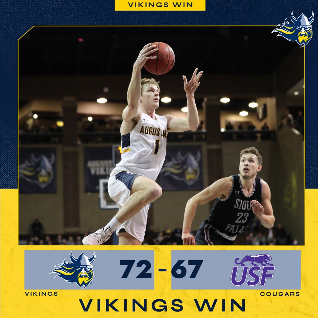 Augustana University Men's Basketball tweet media