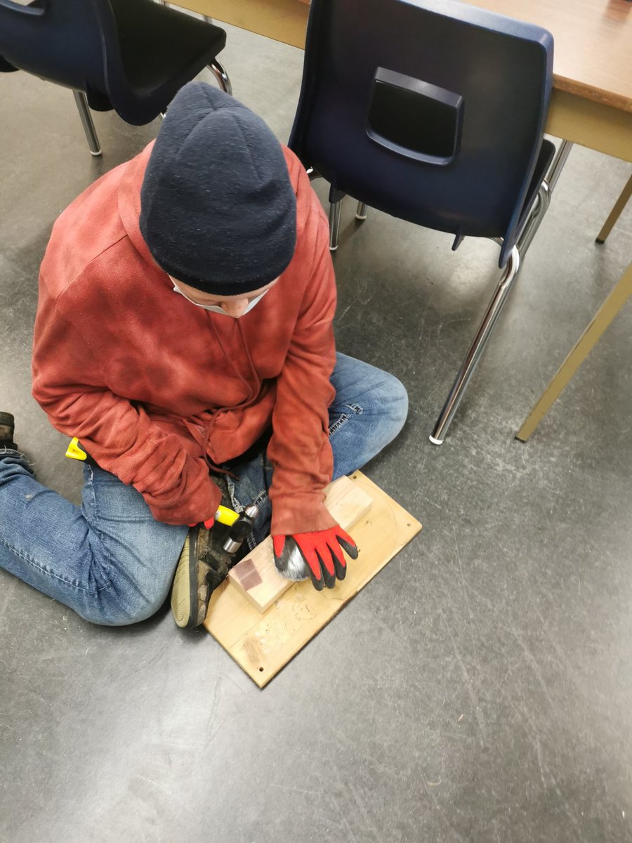 billywould's tweet photo. Snuck up to the Cariboo to host some fantastic workshops with @SkillsReady last month. Besides having to abandon my car and fly home it was awesome! Great kids, great staff, great art ❤️ @CFOFBC https://t.co/41bcJtrbiP