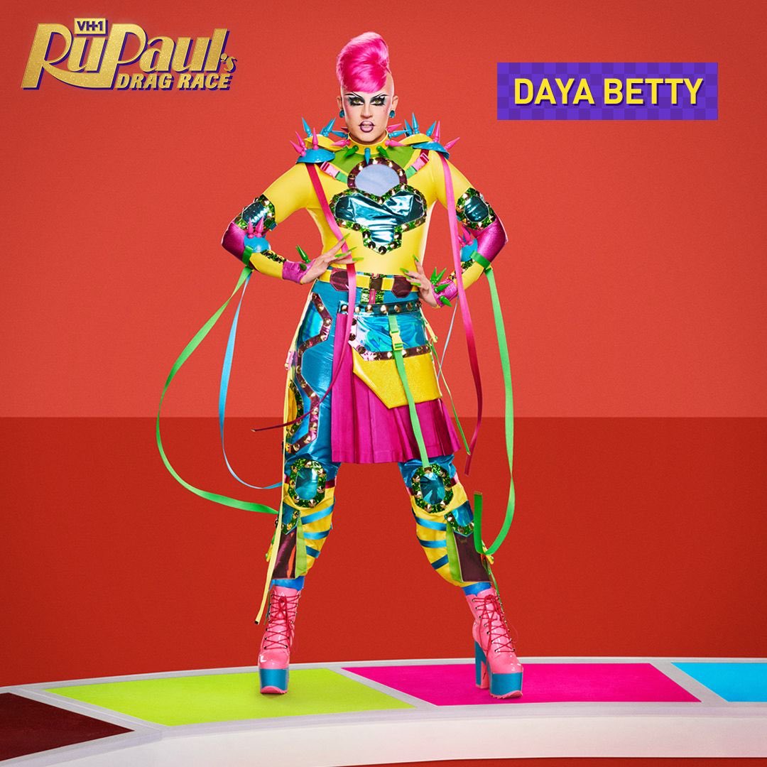 daya_betty417's tweet photo. ‼️🍬Secret’s out and it feels so sweet🍬‼️ #DragRace Season 14 premieres FRIDAY JAN 7 at 8/7c on @VH1! 👑 Stay tuned to @rupaulsdragrace YouTube tomorrow for the FULL runway and Meet the Queens! 

Outfit by the incredible @mondoguerra 💛

Wig by me! ✨

#dragrace #dayabetty https://t.co/Ni5WIDLw57
