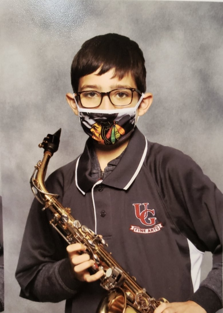 lachon2's tweet photo. One of my former parents sent me this (she gave me permission to post). He refused to take off his mask 😷 #WearAMask #wallabyway #maskupHenry #onceaWallaby #AlwaysaWallaby #212students https://t.co/SSrxkWNjO7