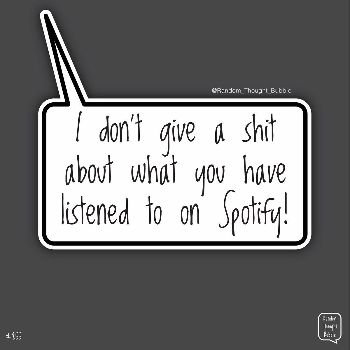 RandomThoughtB2's tweet photo. RTB:254
.
.
#randomthoughts #quote #inspirationalquotes #inspire #creative #question #funny #meme #thoughts #thoughtbubble #music #spotify #spotifywrapped #wrapped #spotifywrapped2021 #playlist #trends #stupidtrends #dontcare #dontgiveashit https://t.co/1RK7t6t2Yn