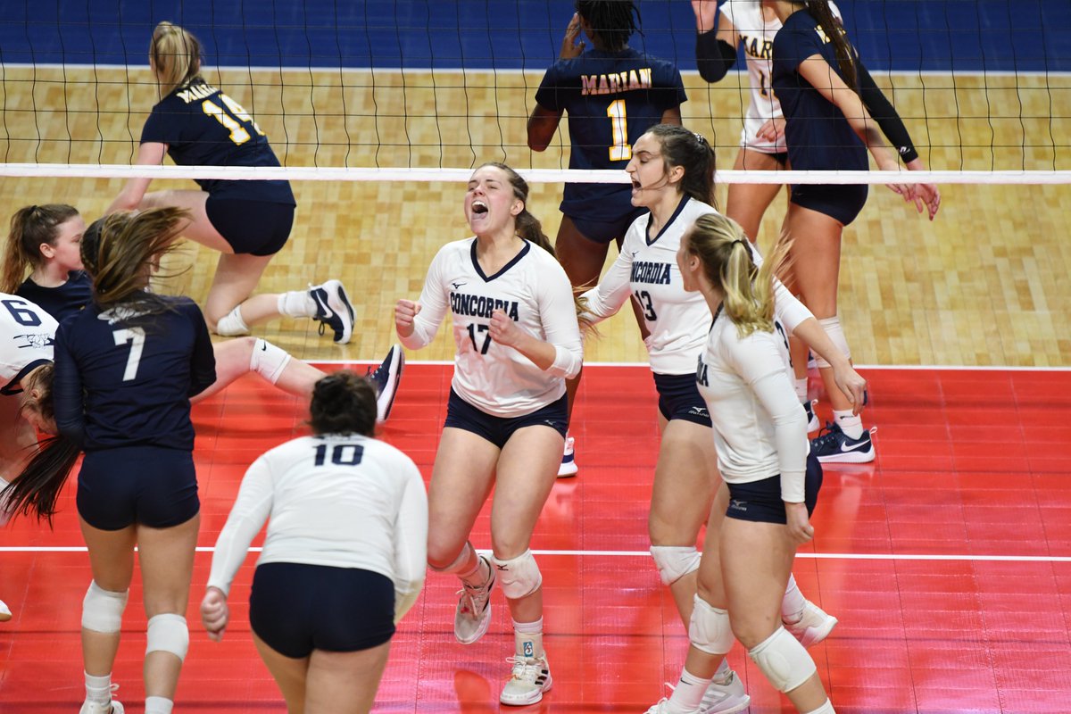 cunebulldogs's tweet photo. 🏐 | Can't beat the intensity of the national tournament. @cunevolleyball played with the heart of a champion. ❤️ https://t.co/hJHjp48d64