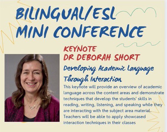 APlusWords's tweet photo. @TylerisdBil_ESL  &amp; @AnaSegulin Thank you for supporting @TylerISD teachers and hosting another fabulous Bilingual Mini Conference!!! #tylerisd #embracingmls @SIOPModel https://t.co/wVFzP46zS6