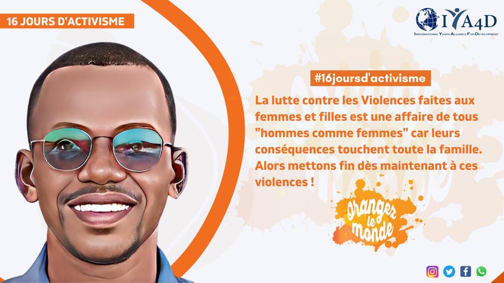 #16days
“85 % des cas de violences faites aux femmes documentés par l'ONG WILDAF relevaient du cadre familial” a indiqué l'ancienne ministre de la promotion féminine Bouaré Bintou Founé Samaké lors d’une interview réalisée en 2017.
#StopVBG
#16DaysOfActivism 
#iya4d
<a href="/wildaf_mali/">WILDAF Mali</a>