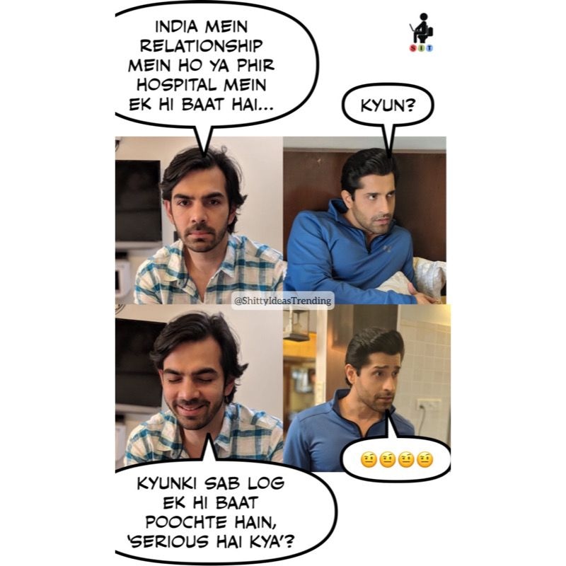 TeamSuperbIdeas's tweet photo. Serious hai kya 😝🤣 https://t.co/1Bj78YAq43
