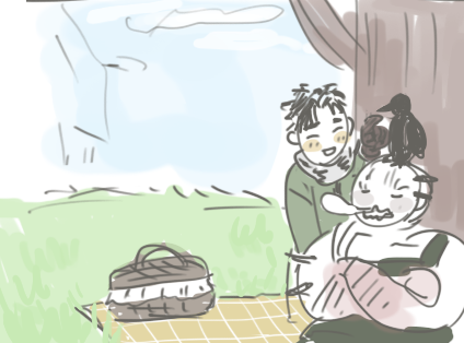 chzhwhdkwhdk's tweet image. 덫재로 패러디..