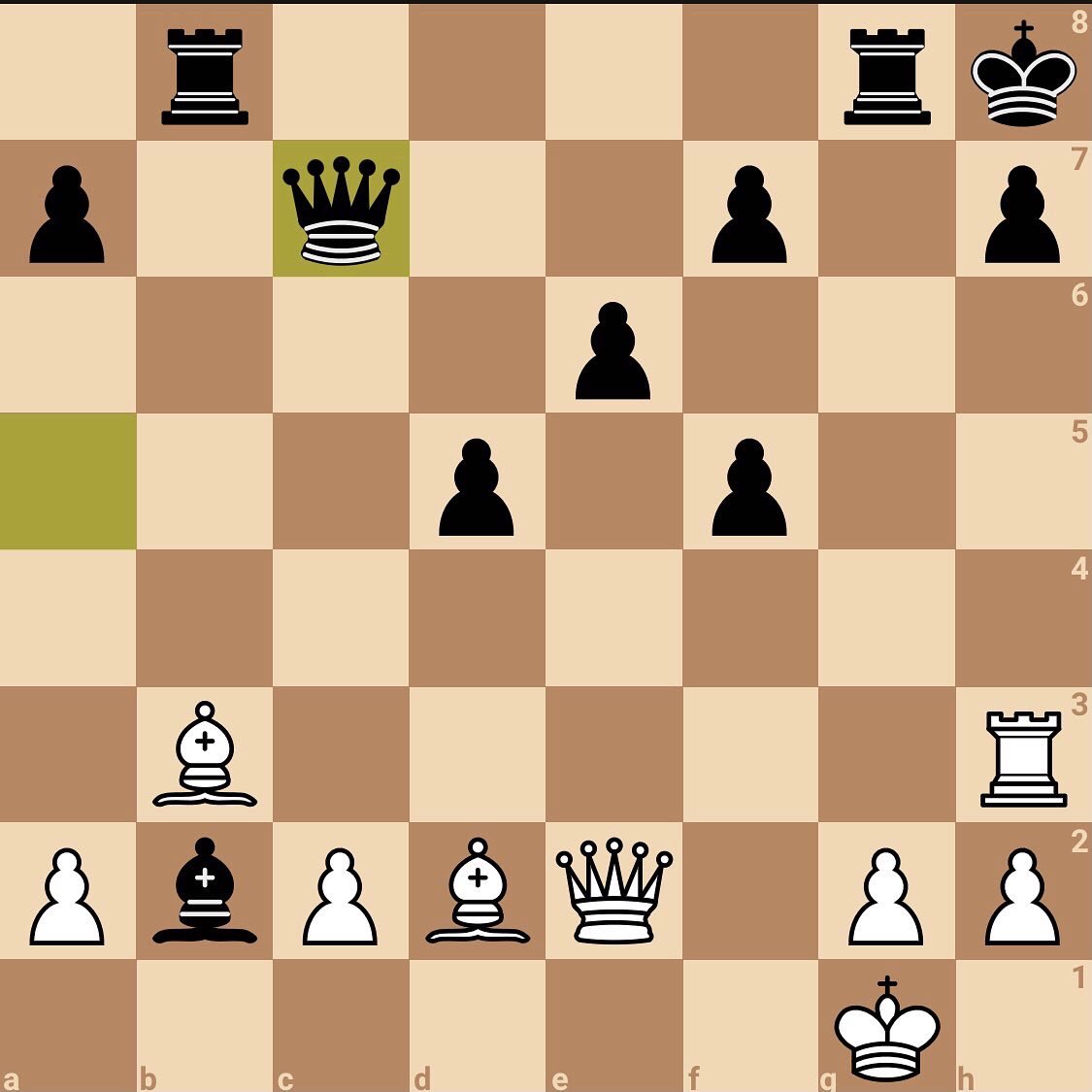 BuffaloChess's tweet photo. Today’s #puzzleoftheday from @lichess! White to play and mate in three. Bonus: can you name the type of checkmate White makes? Visit our Instagram for the solution! 

#puzzleoftheweek #chess #chesspuzzle #chesspuzzles #checkmate #lichess https://t.co/sO8jDLMLSS