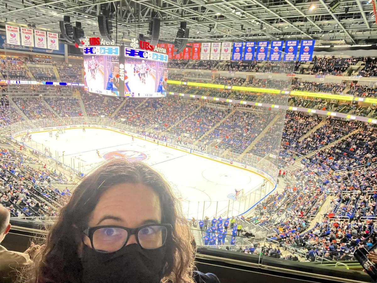 preemieparent's tweet photo. Cheering on the @SanJoseSharks at the new UBS Arena while they play the #Isles https://t.co/Na1189E7QP