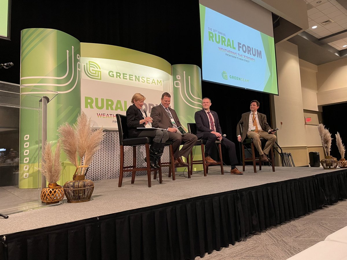 gmpublicaffairs's tweet photo. Great to have our GreenSeam Rural Forum legislative panel with @NickAFrentz @BjornOlsonMN and @tslippert #mnleg #greenseam @GreenSeamRegion @greatermankato https://t.co/Q5M6y9VuII