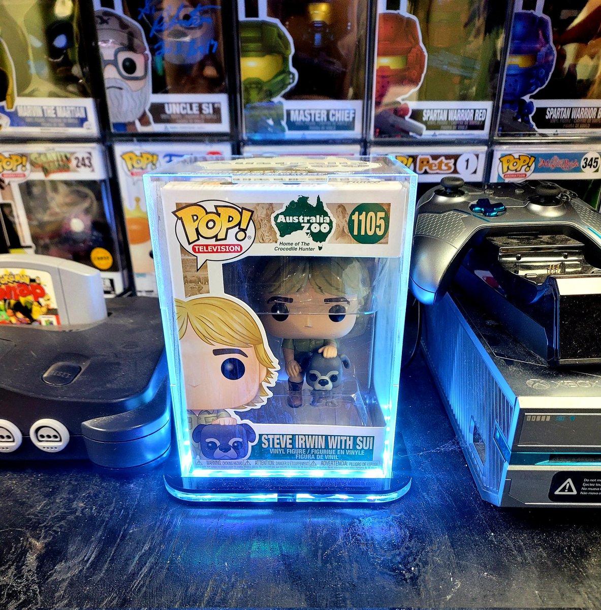 A_XERPT's tweet photo. Just got in this custom case for our Steve Irwin https://t.co/BCazkIM25F