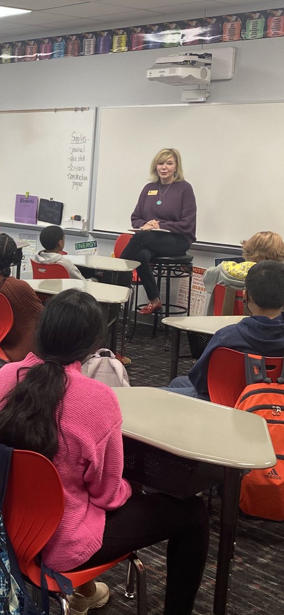We are so lucky to have Dr. Jenny Preston talk with our 6th graders today!  She is the ultimate role model to all us.   #theprestonpride #PESyear5 <a href="/PrestonElem18/">Preston Elementary</a>