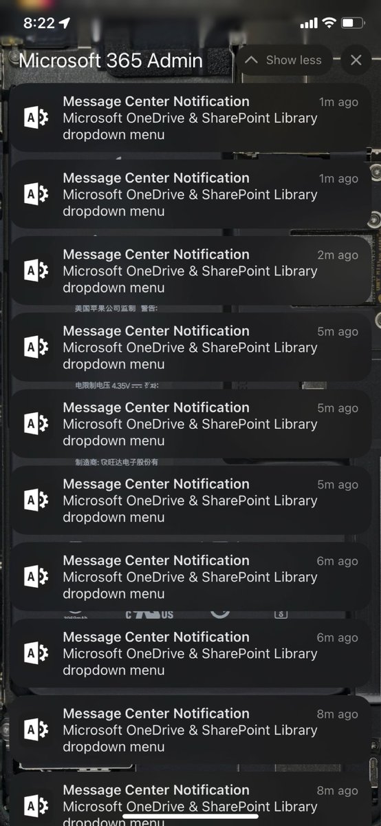 heyitskazuma's tweet image. Keeps going on and on and on and on… #M365Admin #FML #PleaseMakeItStop