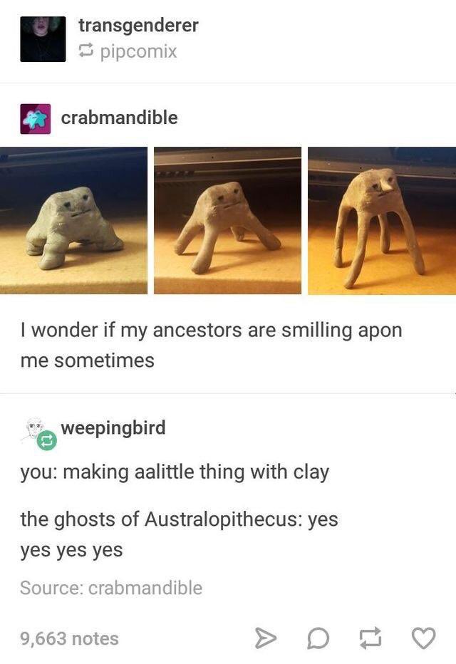 MalkyDungeon's tweet photo. When you make aalittle thing with clay be proud https://t.co/lFo3I2CR54