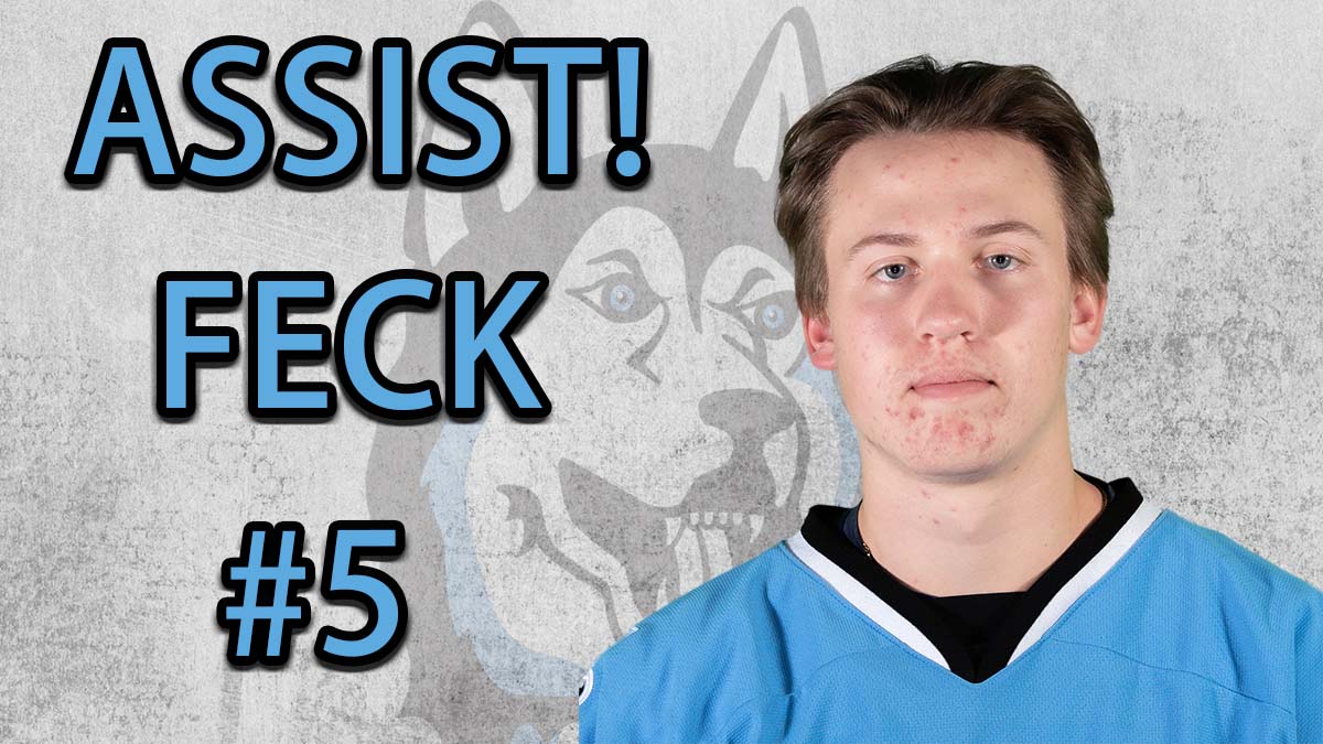 SCORING FOR NORTH #19 Hesselman from Feck and North’s up 7-0 early in the 2nd period