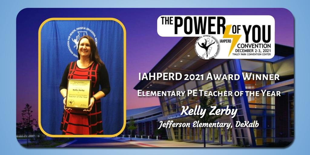 IAHPERD Illinois Assoc for Health, PE, Rec & Dance tweet media