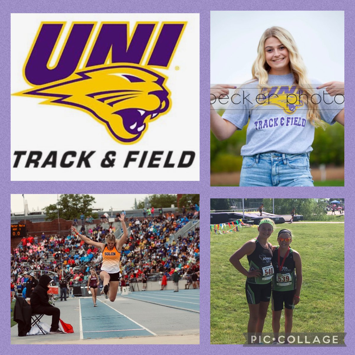 I’m so excited for what lies ahead with <a href="/UNITrackFieldXC/">UNI T&F/XC</a> 💜🤍💛