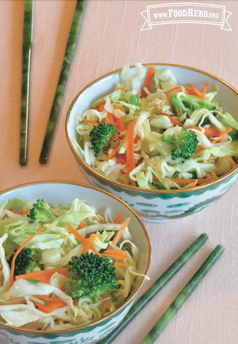BeAFoodHero's tweet photo. Cabbage salads, like our kid-approved Ramen Cabbage Salad, are great to make ahead for special meals! #beafoodhero #winterholiday
https://t.co/hxkb3dOm6I https://t.co/iEoQW8BxCz