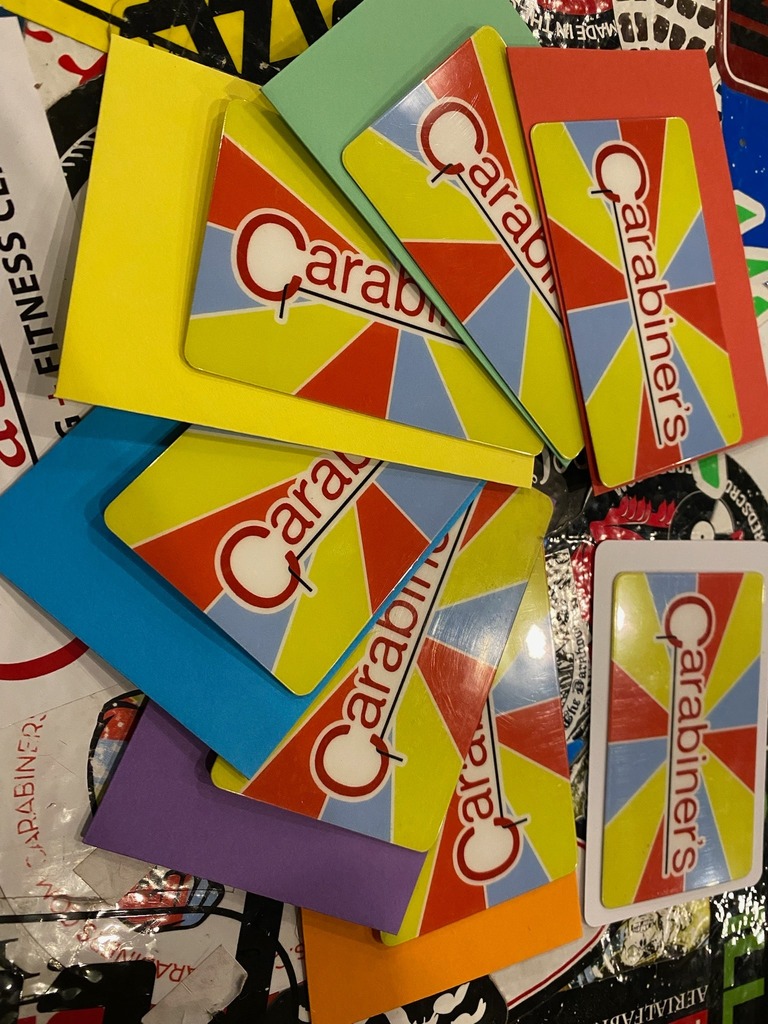 🎄🎄Holiday specials coming around 🎄🎄
For every $50 Gift Card you purchase, you may choose between receiving a free Carabiners tank top, T-Shirt, or day pass! What a great addition for a stocking this year 🧦 ift.tt/3xR9cwo