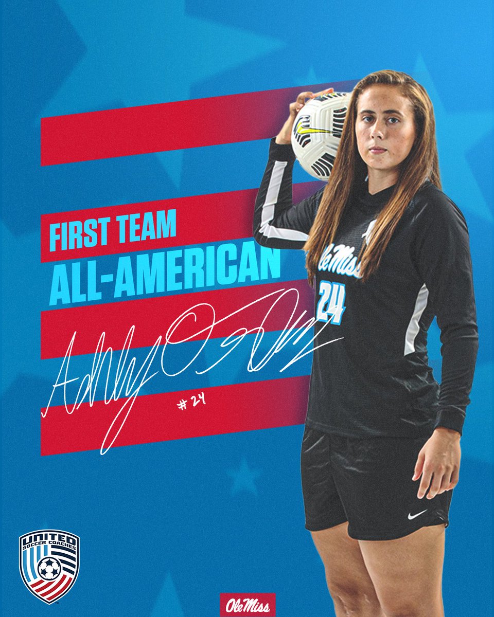 Ash keeps making history!

Presenting Ole Miss 𝙁𝙄𝙍𝙎𝙏 𝙀𝙑𝙀𝙍 First Team All-American, <a href="/ashorkus24/">Ashley Orkus</a> 🇺🇸

📰 rebs.us/3xNk5PJ