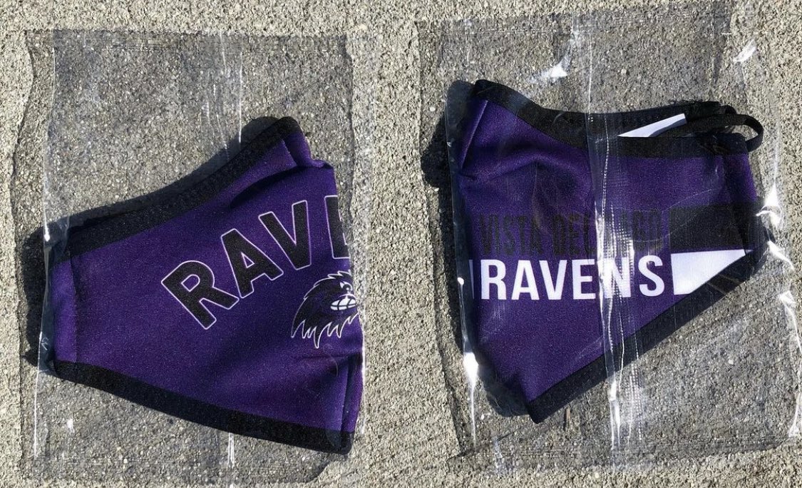 VDL face masks are in
$10.00 each
You can purchase your very own raven mask in the student store!
#ravenpride 💜🖤