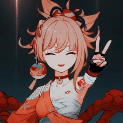 tweakv's tweet photo. whos the best genshin character and why is it yoimiya https://t.co/xjY2ZM5hP0