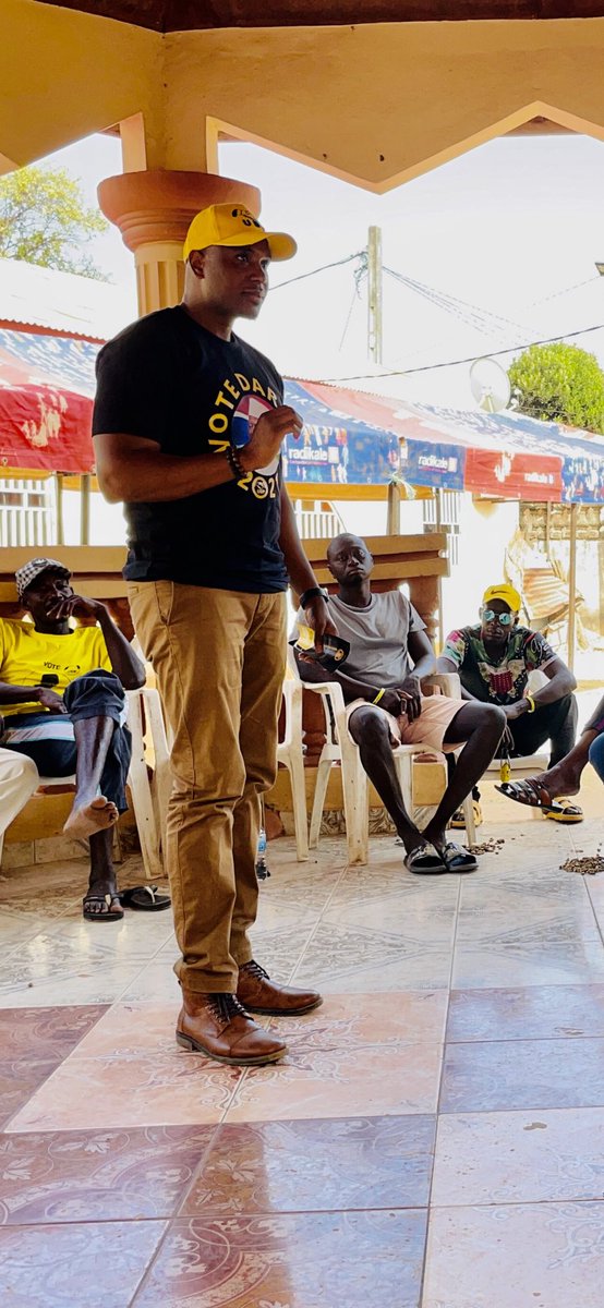 MrSaikouCamara's tweet photo. We left it all on the field during this year long campaign. I’m so proud of all UDP militants. We have forever changed politics in this country.
Gambia 🇬🇲, it’s now over to you. Do your thing on December 4th.
Saikou Speaks Signing out ✌🏾
#UDP2021 💛
#WeHaveANationToBuild https://t.co/NJYK61RVLs