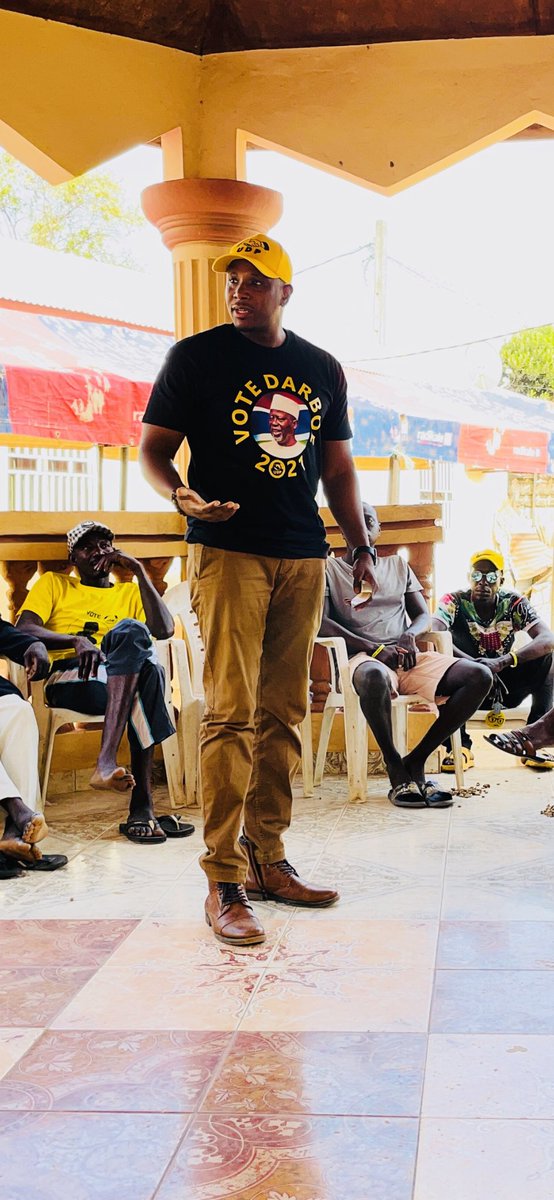 MrSaikouCamara's tweet photo. We left it all on the field during this year long campaign. I’m so proud of all UDP militants. We have forever changed politics in this country.
Gambia 🇬🇲, it’s now over to you. Do your thing on December 4th.
Saikou Speaks Signing out ✌🏾
#UDP2021 💛
#WeHaveANationToBuild https://t.co/NJYK61RVLs