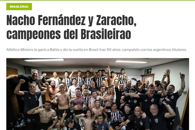 otempo's tweet photo. Título do Galo repercute no futebol sul-americano https://t.co/DB6BO60ddu https://t.co/2FVsz4YWTI