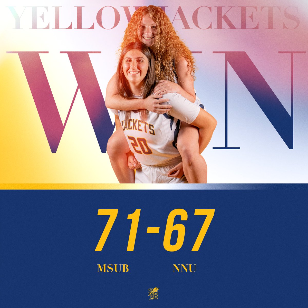 MSUBWBB's tweet photo. NEVER IN DOUBT

#GoJackets | #GNACWBB https://t.co/jacm4cUYF1