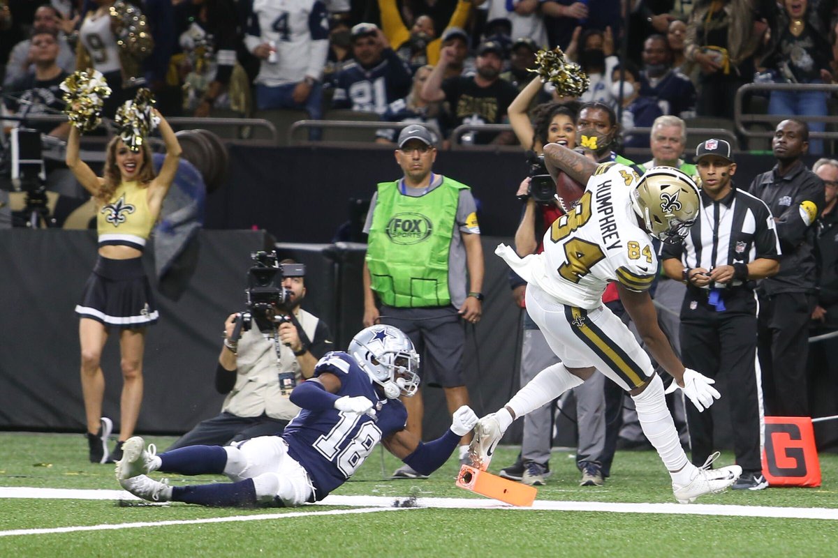 Saints's tweet photo. 🙌 @LJ_Humphrey23 https://t.co/fNm0CnM6OA