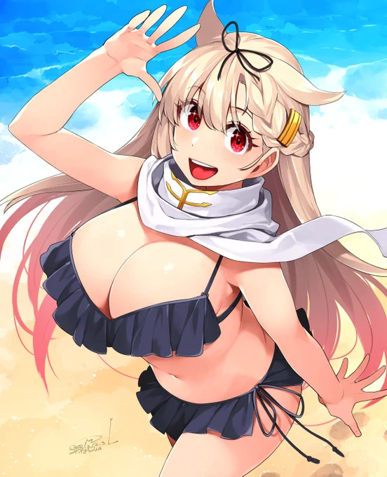 艦隊これくしょん 夕立改二

今年一番夏っぽい絵になりました☀️ 
