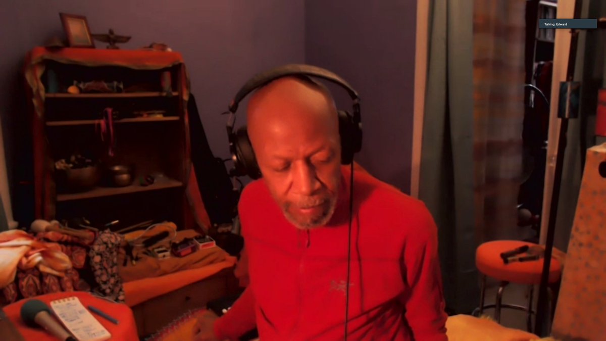 Today Laraaji and Arji gave my students a private performance over Zoom and it was pure magic. ✨ #SoundAsSacredPresence