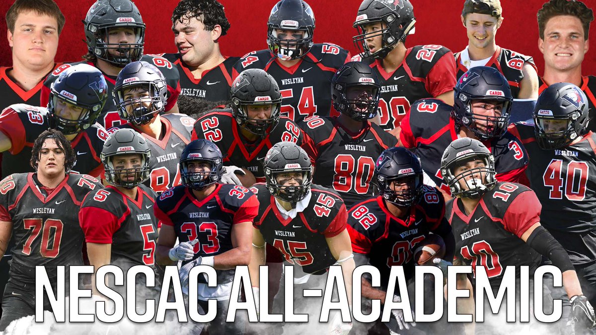 Wesleyan University Football tweet media