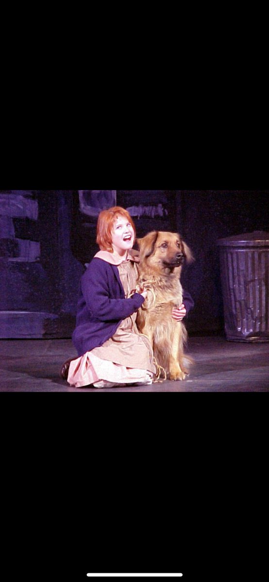 Katy_Jacobson's tweet photo. 20 years ago I was lucky enough to bring to life this iconic role. So incredible to watch the next generation of young performers!!! Bravo #annielive! https://t.co/3zIPGpCpH0