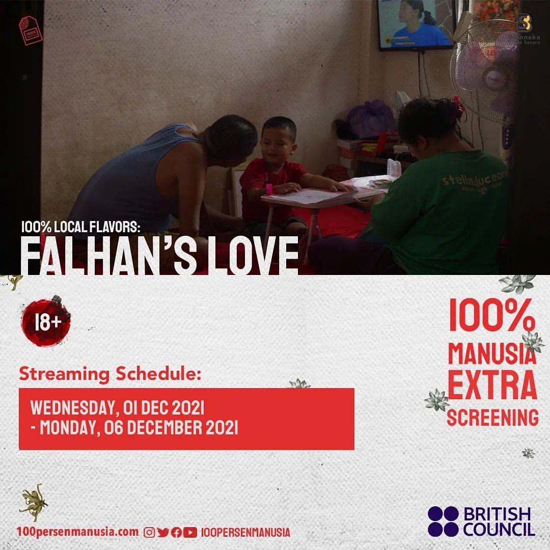 BCS_Bhinneka's tweet photo. 100% Manusia Extra Screening: 100% LOCAL FLAVORS
Due to popular demand, 100% Local Flavors will be extended until 6 December 2021 with extra tickets for free of charge, in Indonesia! BOOK NOW in https://t.co/gsDsolGhsR
#100pmff2021 #100persenmanusia #filmfestival #journey https://t.co/fmwoshwZK9