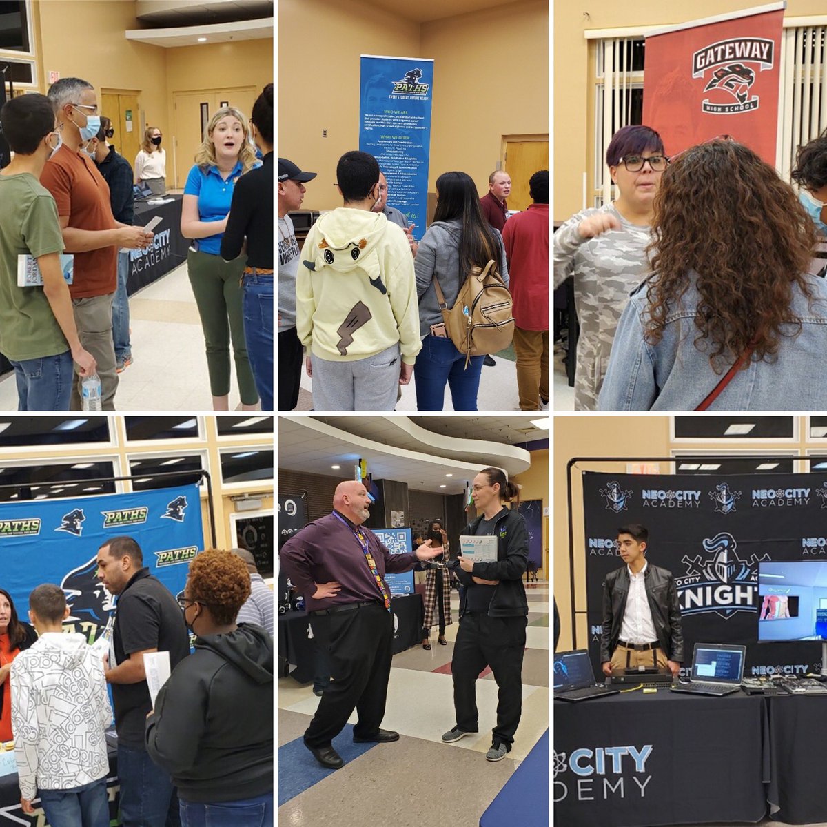 SDOCChoiceEdu's tweet photo. A great Joint Informational Night. We are happy to assist families with their school Choice questions. There are 3 more upcoming Joint Informational Nights at PATHS, Neocity, & Gateway. #SDOCChoice https://t.co/Lphms4ZMAK