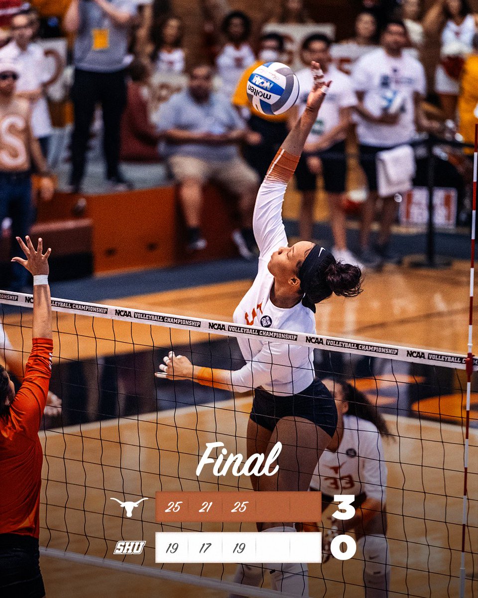 TexasVolleyball's tweet photo. Moving on 🤘

#HookEm https://t.co/8Qe4QoP6Fn