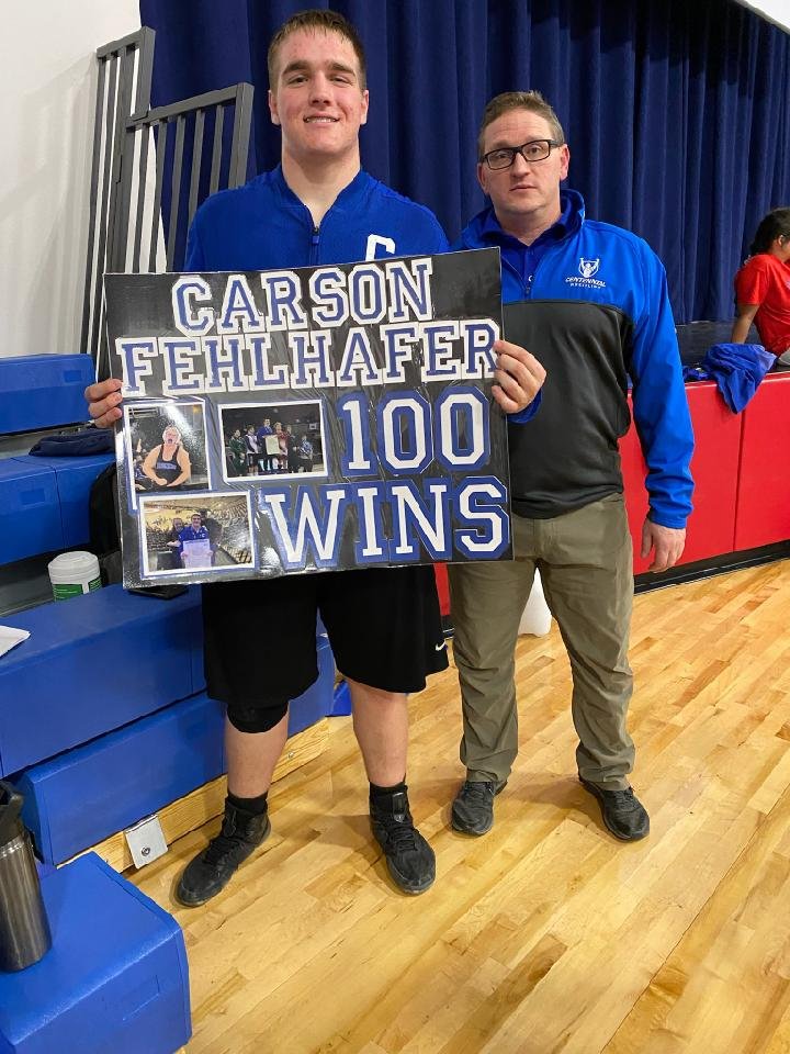 Bronco wrestlers go 3-2 in duals <a href="/FehlhaferCarson/">Carson Fehlhafer</a> goes 5-0 and gets his 100th win a lot of other great performances as well.  Broncos will be in action again Sat. @ Freind
