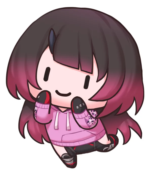 ロボ子さんもミニameちゃんみたいに
ミニマムにしてみた
この前の3Dコラボ楽しかった～!
#ロボ子Art https://t.co/GWs5ptZHJA 